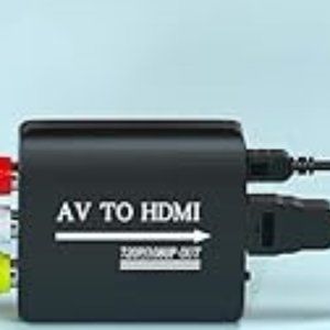 HDMI Converter, AV to HDMI Adapter Support